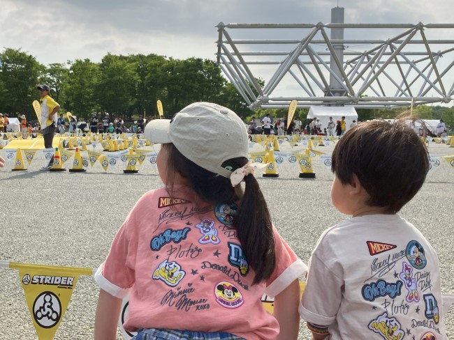 ストライダーカップを初めて応援