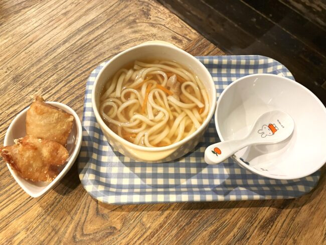 びっくりドンキーのうどん